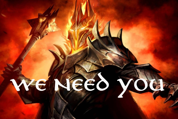 we need you